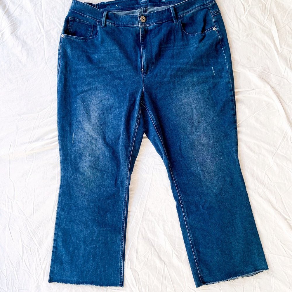 J.Jill. Kick Flare Ankle Jeans 18W NWT